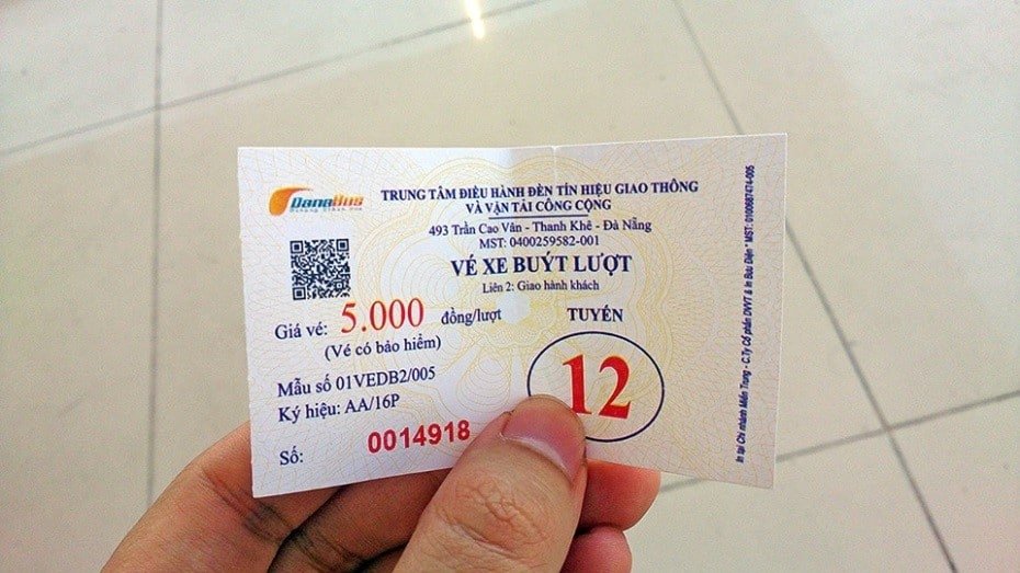vé xe buýt