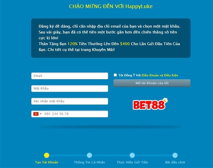 Đăng ký Happyluke