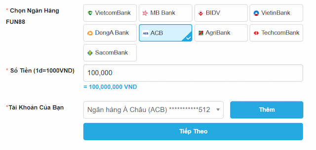 Nạp Tiền kubet19 13 Chuyển tiền kubet19 bằng hình thức MoMo pay