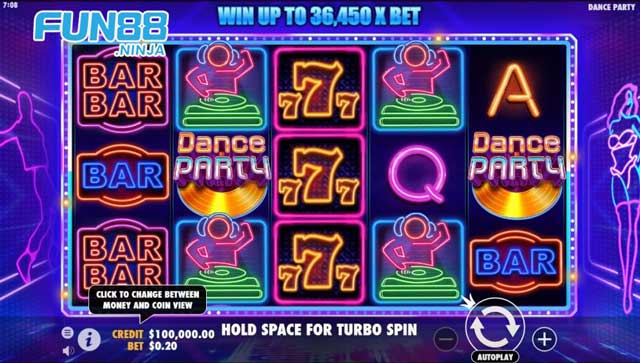 Dance Party Slot: Sàn Nhảy Ánh Sáng Neon Đưa Bạn Đến Jackpot Lớn! 5 gioi-thieu-ve-game-dance-party-tai-kubet19-ninja